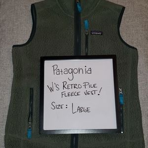 Patagonia W's L Retro Pile Fleece Vest